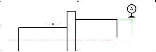 cad����θ�ͼ��ע��λ����