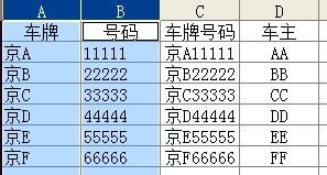 excel���ù�ʽ�ϲ��������ݵķ���