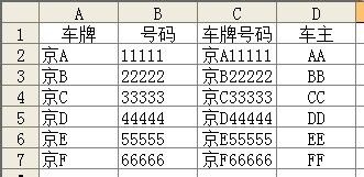 excel���ù�ʽ�ϲ��������ݵķ���