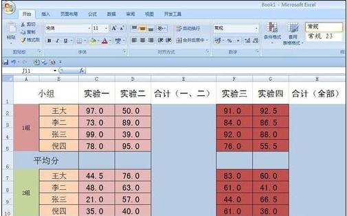 excel�Զ���ʾ�ϼƵķ�������