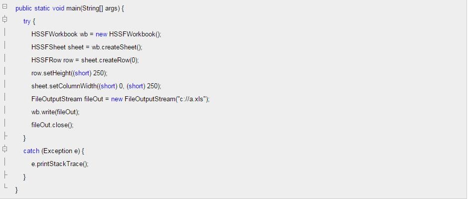 ��poi����excel�����п��ķ���